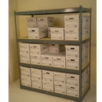69 x 22-X-30 x 22-X-7'-tall-shelving-unit-4-levels-double-stacked
