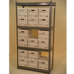 box storage shelving